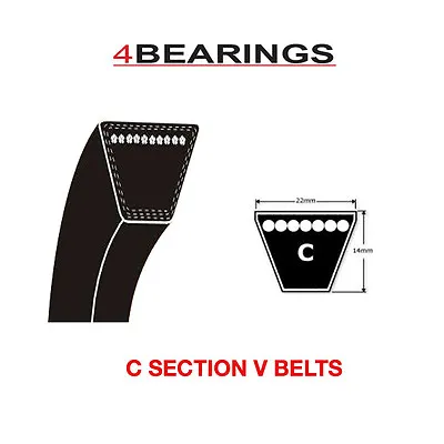 C330 C Section V Vee Belt 22 X 14mm • £58.53