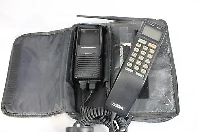 $19.99 • Buy Vintage Uniden Mobile Brick Car Phone Cell With Carrying Case Untested CP 1500