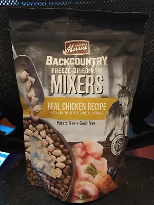 Merrick Backcountry Freeze-Dried Raw Mixers Real Chicken Dog Food Treat • $15