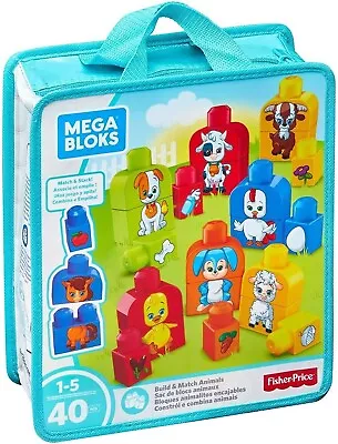 Mega Bloks - First Builders - Match & Build Animals  **new** • £18.99