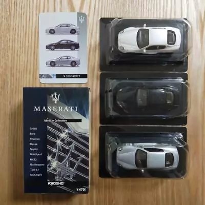 Kyosho 1/64 Maserati GranSport 3-car Set • $77.27