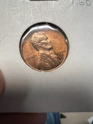 1946 S Lincoln Wheat Cent - No Reserve • $1.49