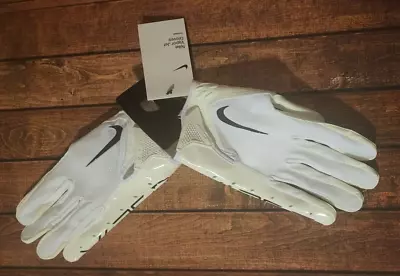 Nike Vapor Jet 7.0 Football Gloves White Black Men’s Size XXL NWT • $34.95