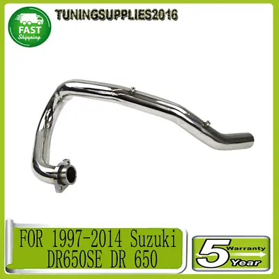 $99 • Buy For Suzuki DR650SE DR 650 12 HOT 97--2014 Stainless Exhaust Head Pipe Header ASI