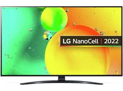 LG Electronics 50NANO766QA 50  4K Nanocell Smart TV • £349