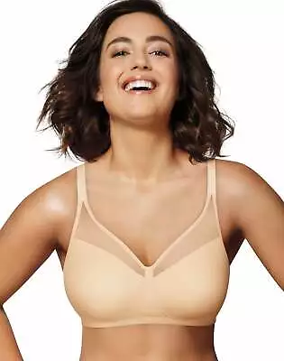 Playtex Wirefree Bra 18 Hour Smoothing Minimizer TruSUPPORT Fully Adjustable • $17.99