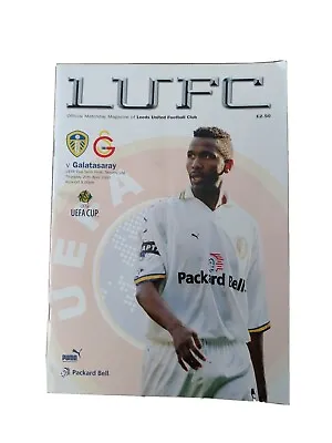 £5.99 • Buy Leeds United V Galatasaray UEFA Cup 1999/2000 Semi Final Football Programme Utd
