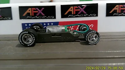 Afx Racing H.o. Scale Mega G+ 1.7 Narrow Chassis Chrome 5 Spoke Star Rims Letter • $24.99