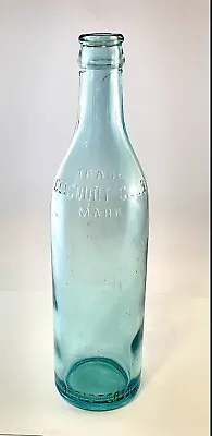 $12 • Buy Glass Bottle Blue Clicquot Club Ginger Ale Soda  R  In Triangle Trademark   
