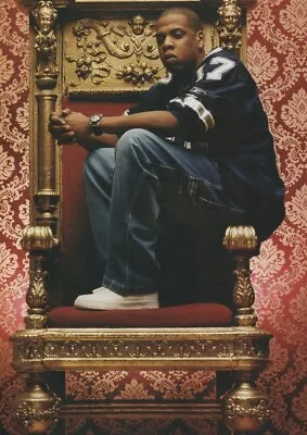 Jay- Z - The King On His Throne - Full Size Magazine Advert • £5.99