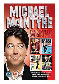 Michael McIntyre The Complete Live Collection X4 DVD's Brand New Sealed!! • £6.49