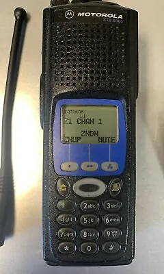 Motorola XTS5000 Model III 700 800 Mhz P25  Police Fire EMS Radio H18UCH9PW7AN  • $134.96
