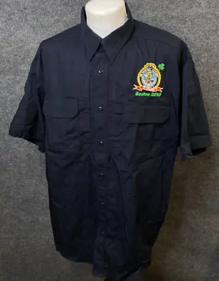 5.11 Tactical Series Work Shirt Size XL Men's Blue Uniform Button Down • $17.81