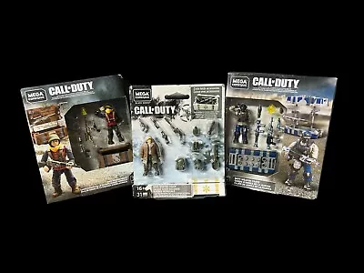 Mega Construx Call Of Duty Lot Of 3 -A9 • $53.95