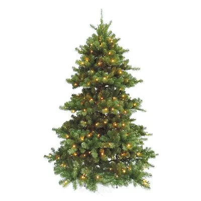 Christmas Tree Pre Lit Festive Xmas Koster Pine Lights Trees Decoration Display • £35