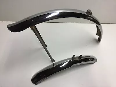 Vintage Schwinn Fastback 20” 1 3/8” Chrome Bicycle Fenders Safety Edge Style  • $79.98