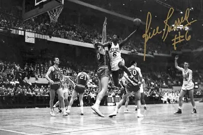$25 • Buy Bill Russell Signed Autograph Celtics Basketball Photo 