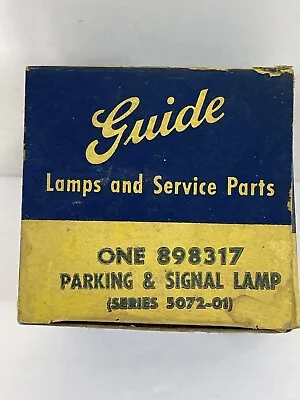 Vintage Chevy Parking & Signal Lamp NOS 898317 Series 5072-01 USA • $14.99