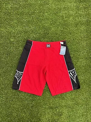 Wrestling Tapout Shorts Men’s Size 34 Black Red MMA Lightweight Y2k UFC • $25