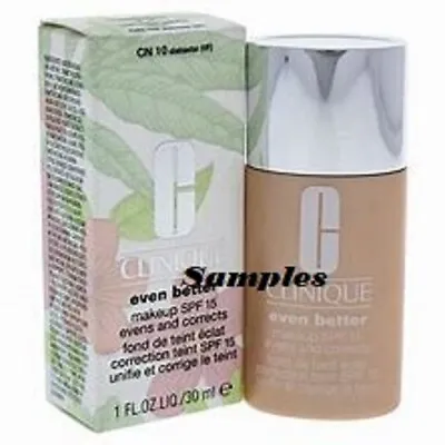 £4.75 • Buy Clinique Foundation Samples Even Better/Beyond Perfect/Superbalanced 5/10/15 Ml