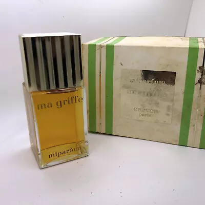 £242.30 • Buy VINTAGE 1970's Carven Ma Griffe Mi Parfum Parfum Perfume 4oz