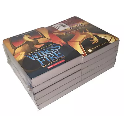 $47.99 • Buy NEW & SEALED Wings Of Fire COMPLETE 10 BOOK SET LOT Tui T. Sutherland Great Gift