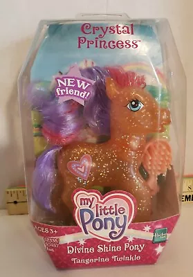 My Little Pony G3 Crystal Princess Divine Shine Pony Tangerine Twinkle D • $84