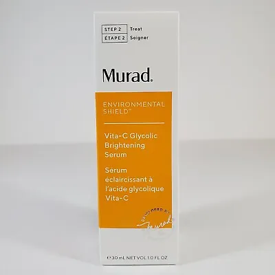 Murad Environmental Vita-C Glycolic Brightening Serum 1oz Hyperpigmentation • $53.95