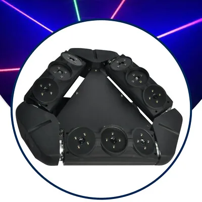 9 Eyes RGB Spider Projector For DJ Bands Stage Moving Head Beam DMX Laser Light • $352.45