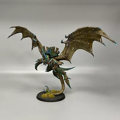 £39.95 • Buy Tyranids Flyrant Winged Hive Tyrant Painted Warhammer 40,000 40k Kill Team