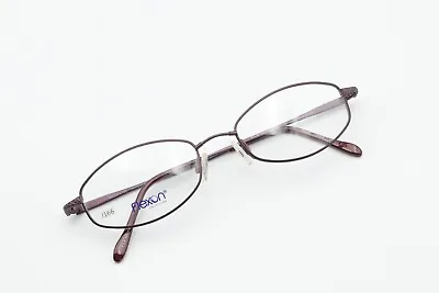 FLEXON By Marchon 487 Antique Purple 52-18-135 Oval Eyeglass Frames J166 • $49.99
