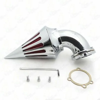 For Harley S&S Custom Cv Evo Xl Sportster Chrome Spike Air Cleaner • $81.59