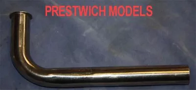 HEADER 90 Degree ULTRA WIDE BEND 80mm Stainless 22mm Zenoah Tiger King  • £14.95