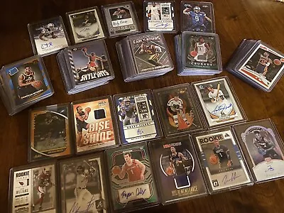 (60) Lot Sports Card Collection Auto’s Rookie NFL SP Numbered Veterans VTG MLB • $59.99
