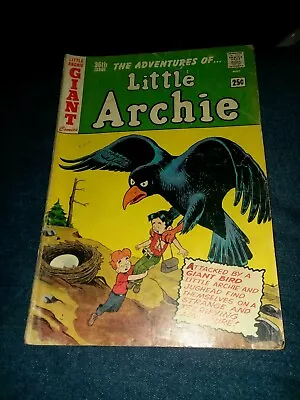 Adventures Of Little Archie 36 Mlj Comics 1965 Silver Age Scifi Giant Bird Cover • $16.68