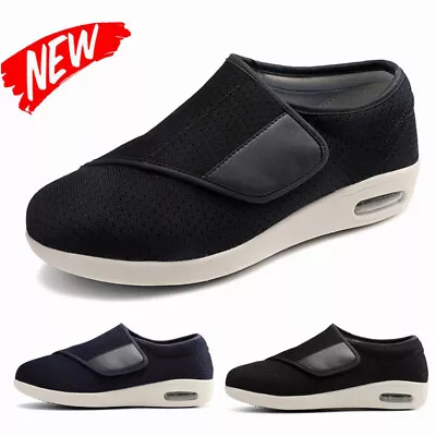 Mens Ortho Stretch Cushion Sneakers Orthopedic Diabetic Running Walking Shoes A • £17.99