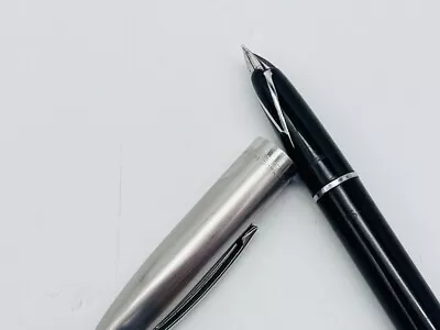 Vintage 5-1/4 Sheaffer's Brushed Silver Stainless Imperial TRIUMPH Fountain Pen • $29