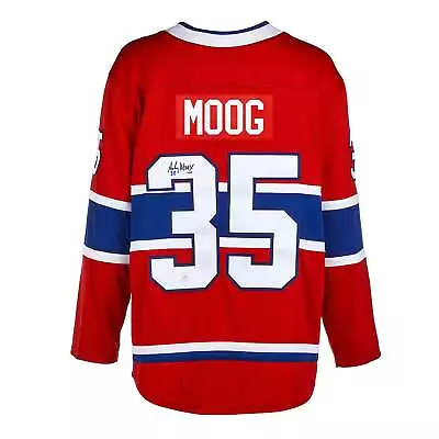 Andy Moog Autographed Montreal Canadiens Fanatics Jersey • $294.36