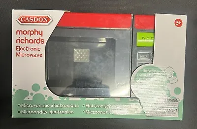 Used Working Casdon Morphy Richards Microwave Toy RARE • $70