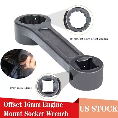 Offset Engine Mount Socket Wrench 16mm For Mercedes Benz W220/W210/W203/W221 • $14.51