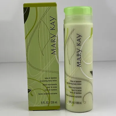 Mary Kay Lotus & Bamboo Nourishing Body Lotion 8 Fl Oz New Discontinued • $10.99