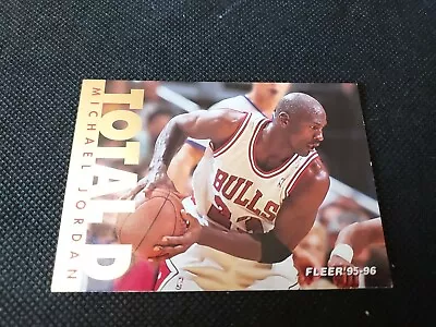 Michael Jordan 1995-96 Fleer Total D 3 • $6.99