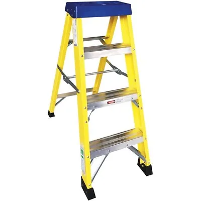 Fibreglass Step Ladder 4 Tread • $77.78