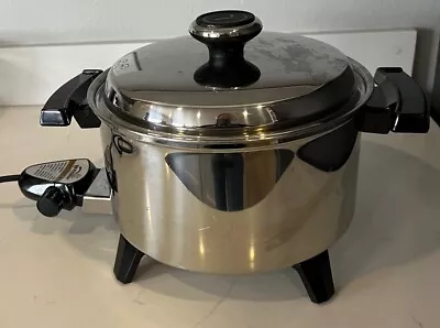 Lifetime 5 Quart Electric Liquid Core Casserole With Plug Excellent Condition • $320