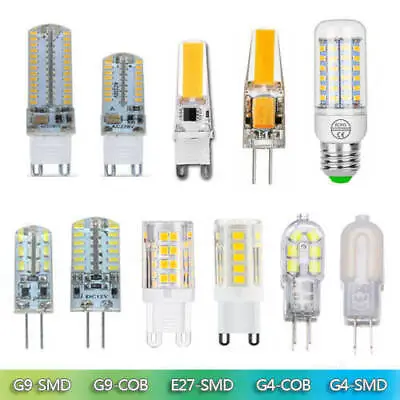 G4 G9 E27 LED Corn Bulb COB Bulbs 3 W 5W 6W 8W 10W SMD Light String Fairy Lights • $2.83