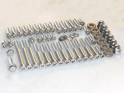 Yamaha YZ250 1990-98 Engine Cover Stainless Capscrews Bolts Cylinder Dome Nuts  • $33.40