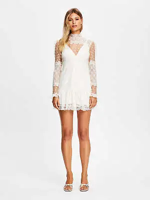 $160 • Buy Bnwt Alice Mccall Creme Moon Sister Mini Dress - Size 10 Au/6 Us (rrp $360)