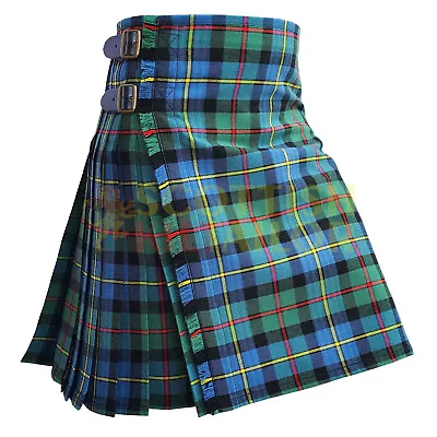 Scottish Handmade Traditional MacLeod Of Harris Ancient Tartan Kilt Custom Kilts • $90