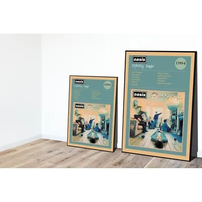 Oasis Definitely Maybe Fine Art Album Poster • £7.19