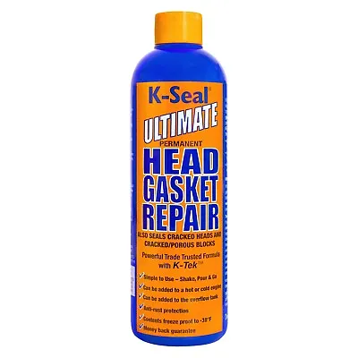 K-Seal Easy-To-Use Ultimate Head Gasket Repair - Shake Pour & Go - 472ml • $52.23